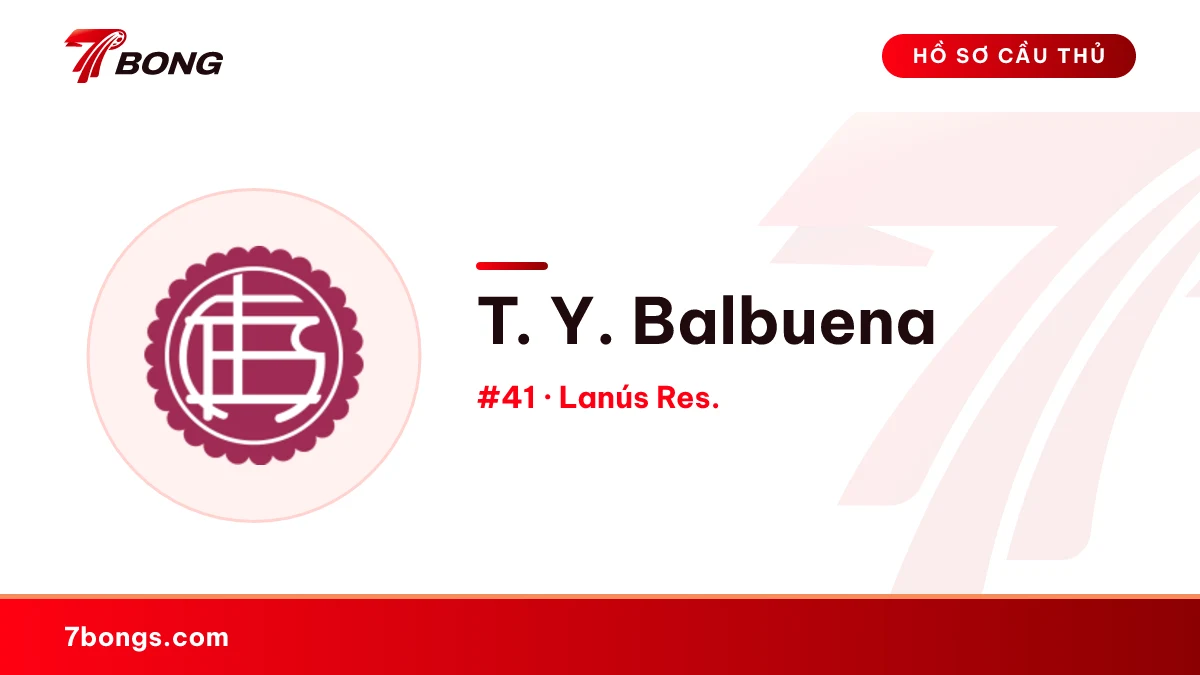 T. Y. Balbuena — Lanús Res.