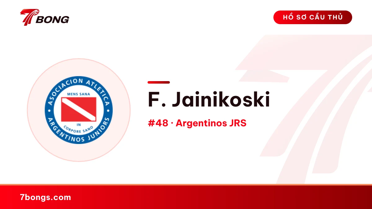F. Jainikoski — Argentinos JRS