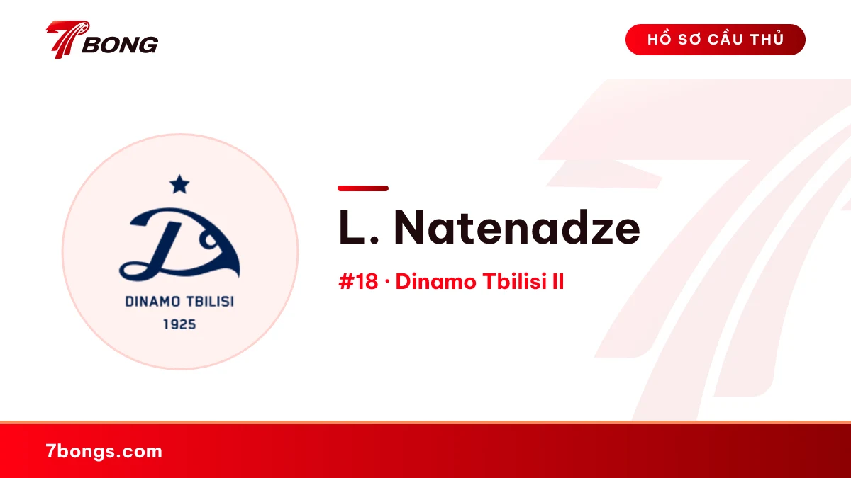 L. Natenadze — Dinamo Tbilisi II