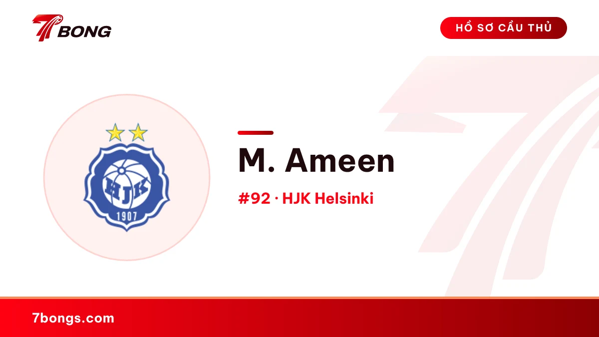 M. Ameen — HJK Helsinki