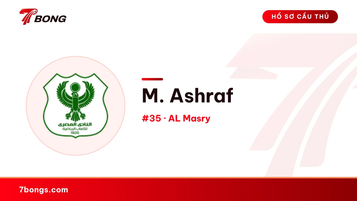 M. Ashraf — AL Masry