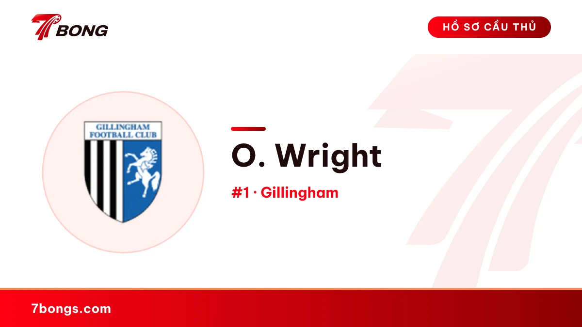 O. Wright — Gillingham