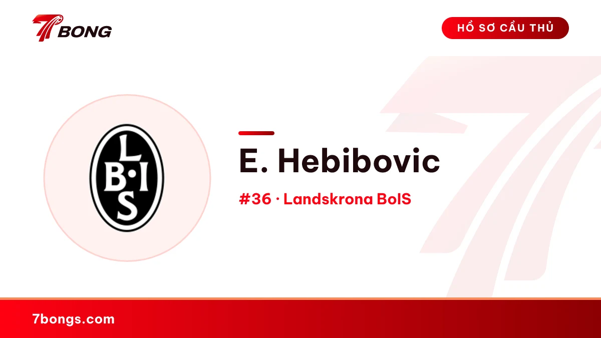 E. Hebibovic — Landskrona BoIS
