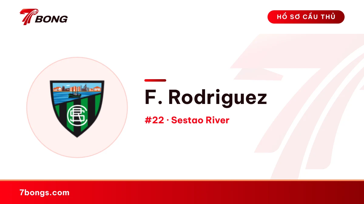 F. Rodriguez — Sestao River