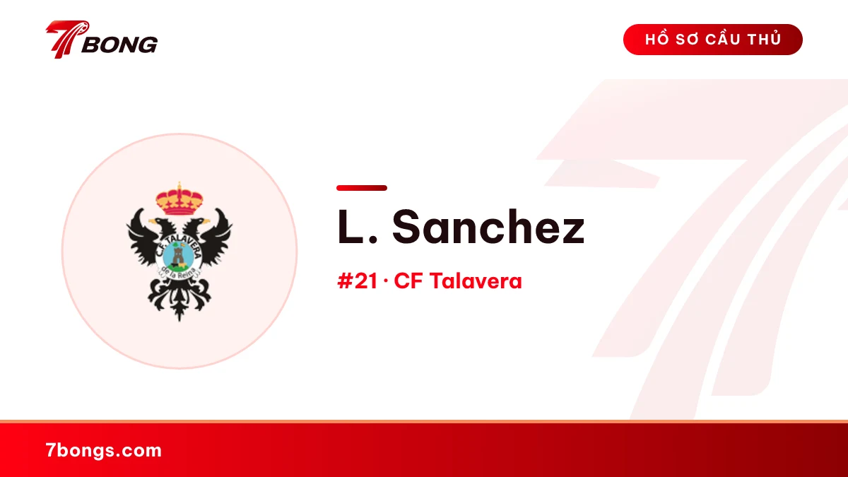 L. Sanchez — CF Talavera