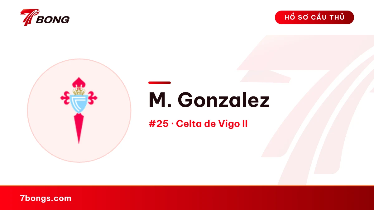 M. Gonzalez — Celta de Vigo II