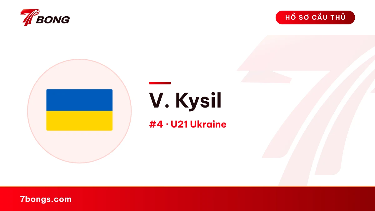 V. Kysil — U21 Ukraine