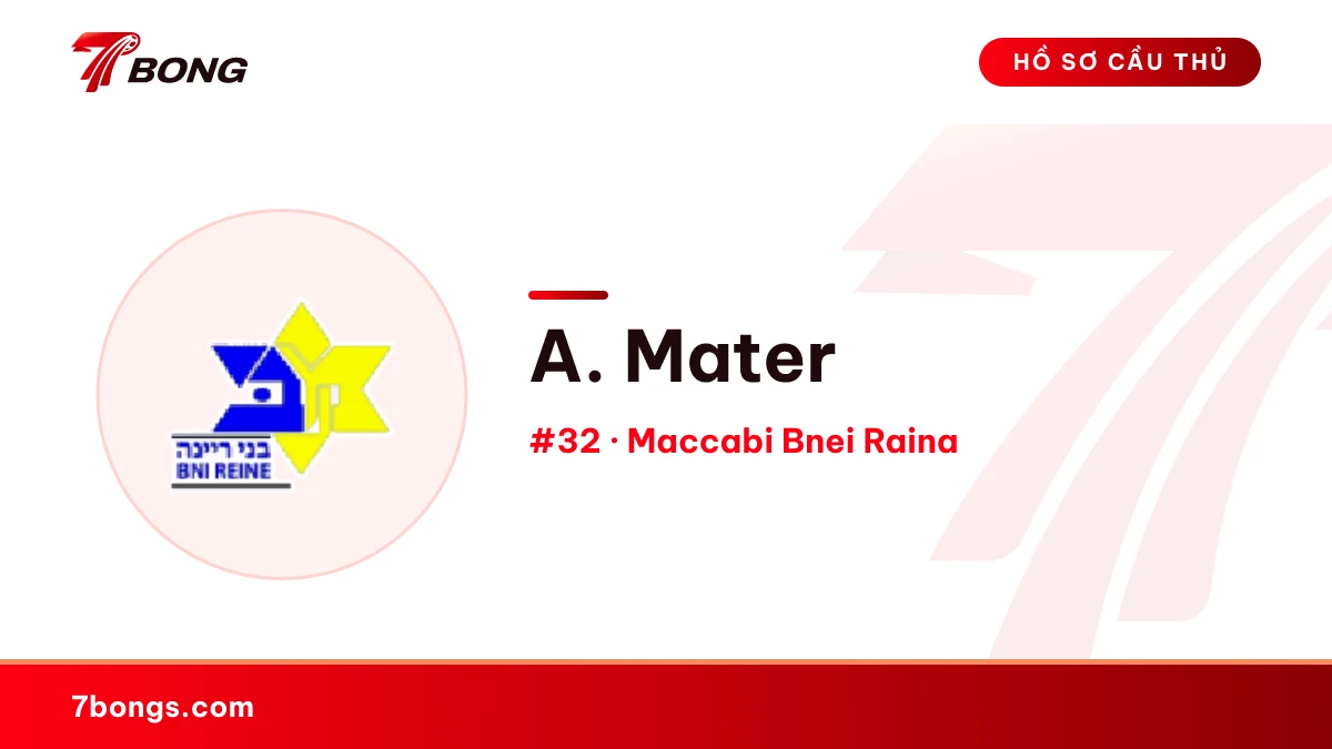 A. Mater — Maccabi Bnei Raina