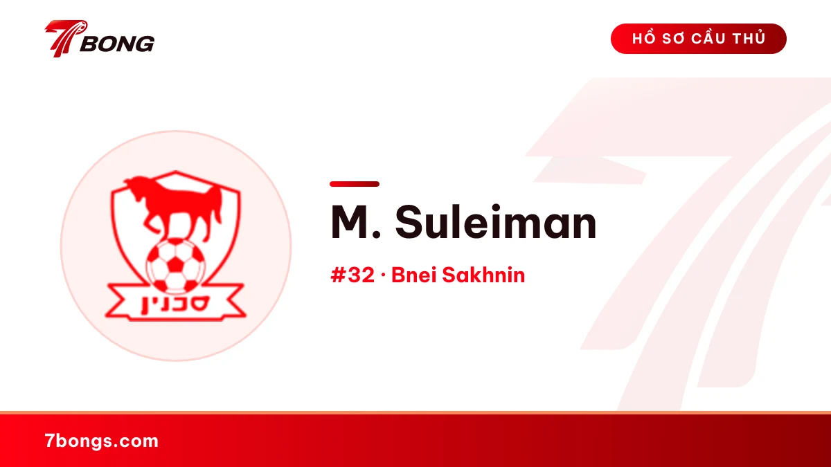 M. Suleiman — Bnei Sakhnin