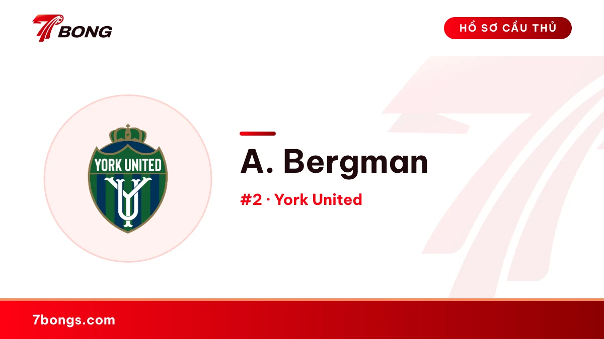 A. Bergman — York United