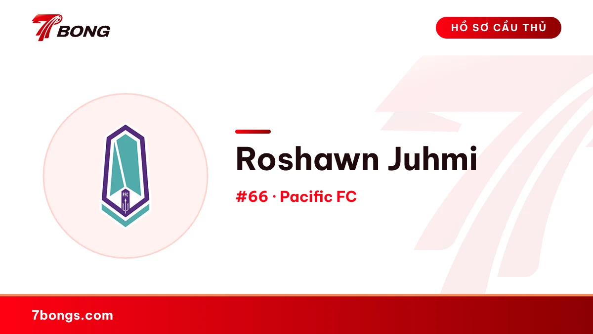 Roshawn Juhmi — Pacific FC