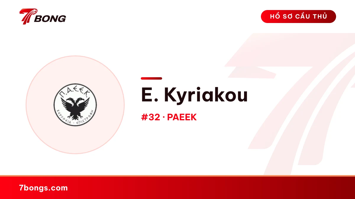 E. Kyriakou — PAEEK