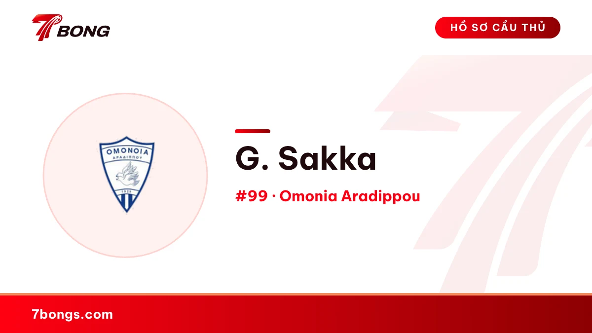 G. Sakka — Omonia Aradippou