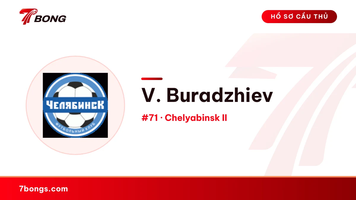 V. Buradzhiev — Chelyabinsk II