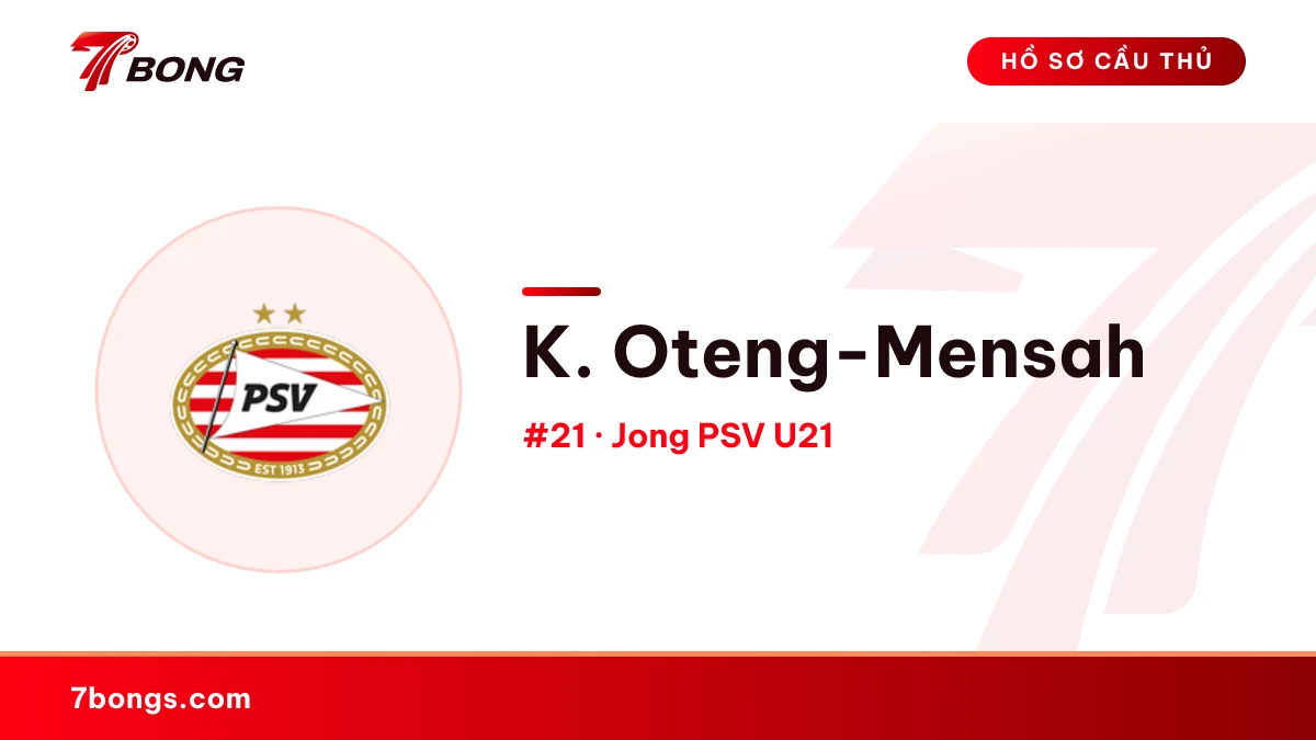 K. Oteng-Mensah — Jong PSV U21