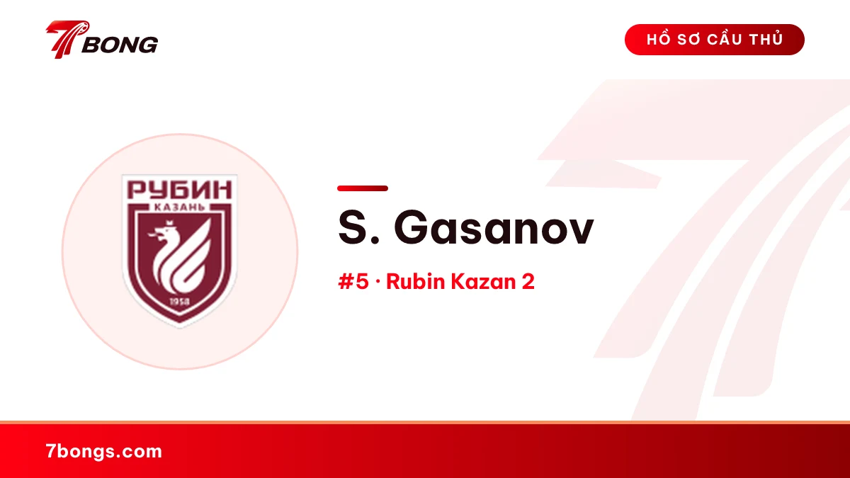 S. Gasanov — Rubin Kazan 2