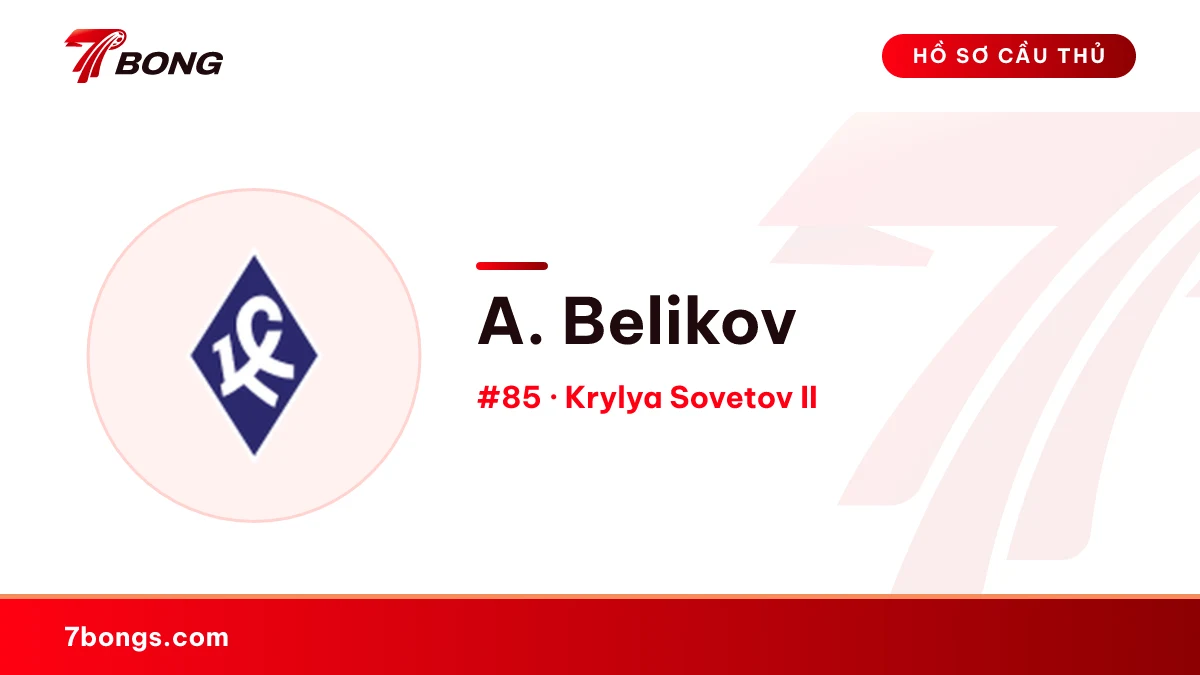 A. Belikov — Krylya Sovetov II
