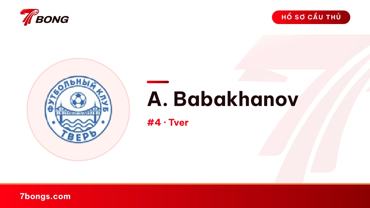 A. Babakhanov — Tver