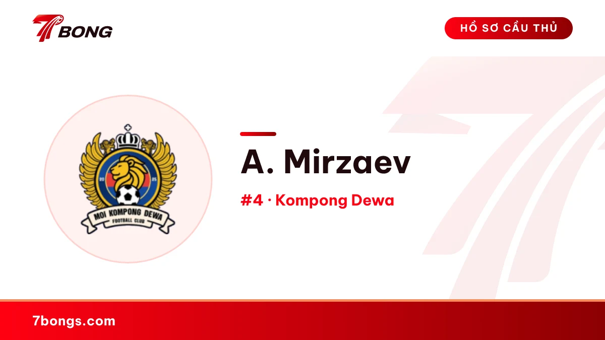 A. Mirzaev — Kompong Dewa