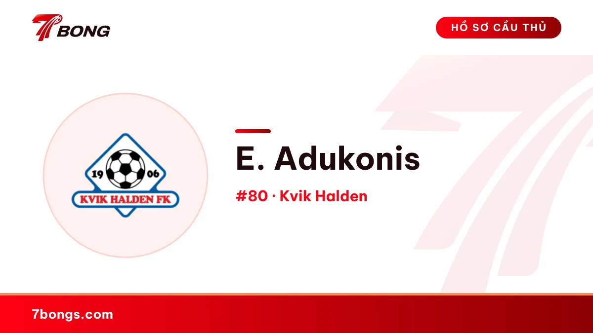 E. Adukonis — Kvik Halden