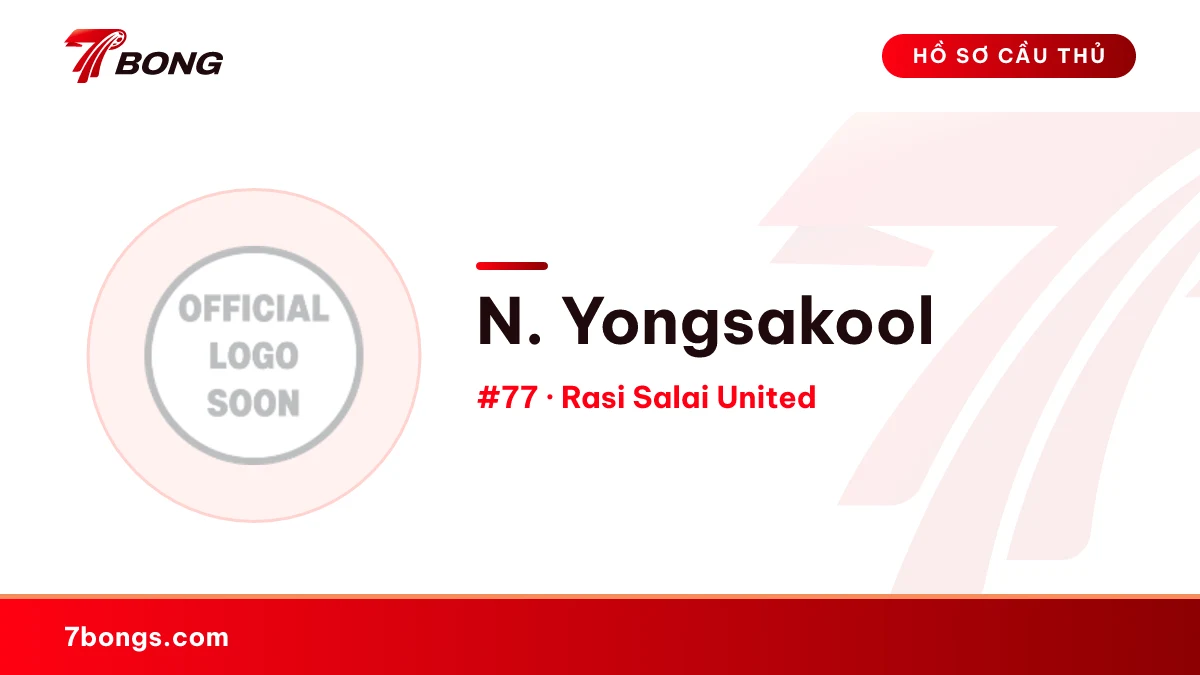 N. Yongsakool — Rasi Salai United