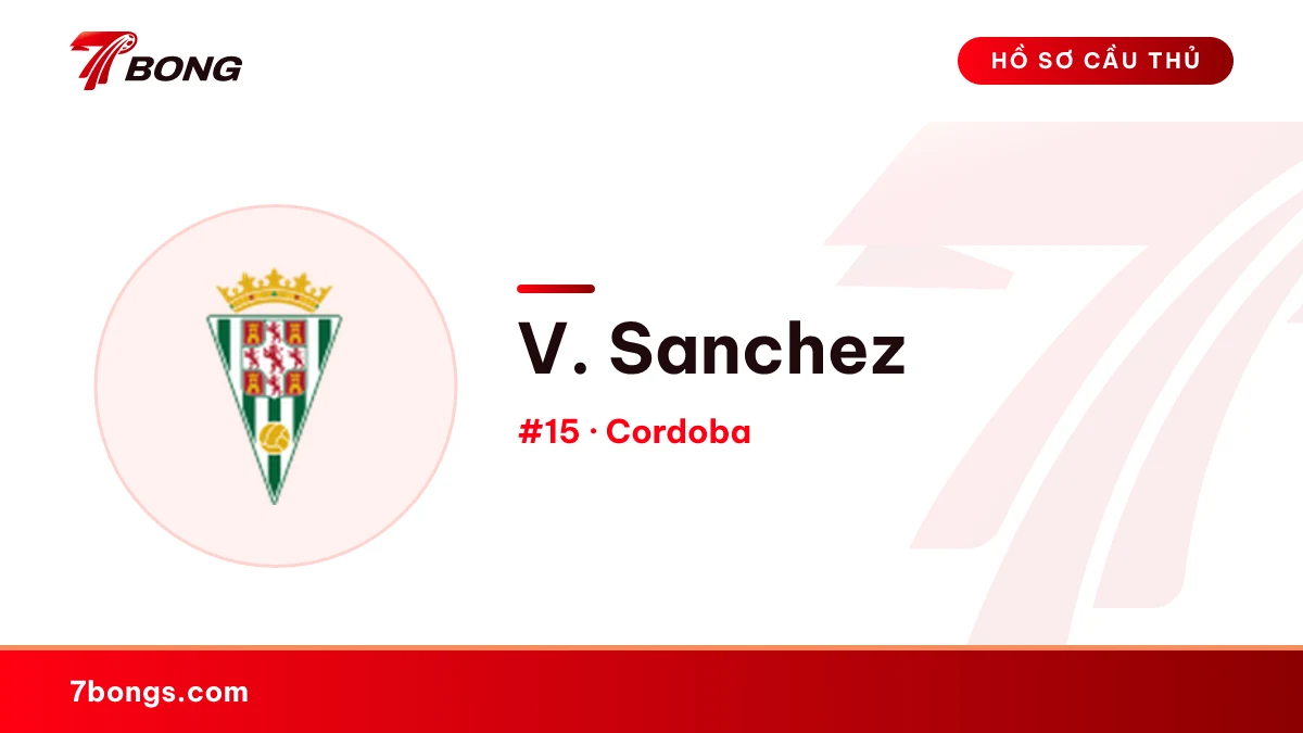 V. Sanchez — Cordoba