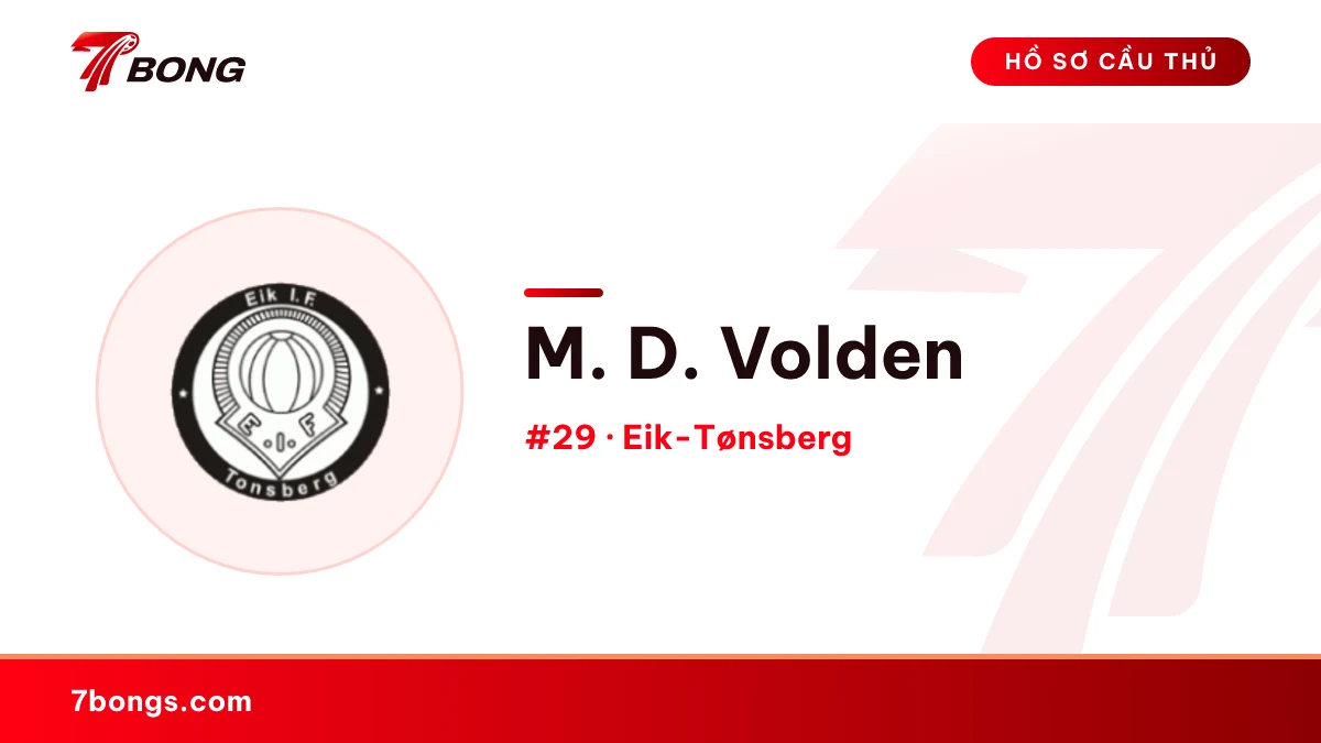 M. D. Volden — Eik-Tønsberg