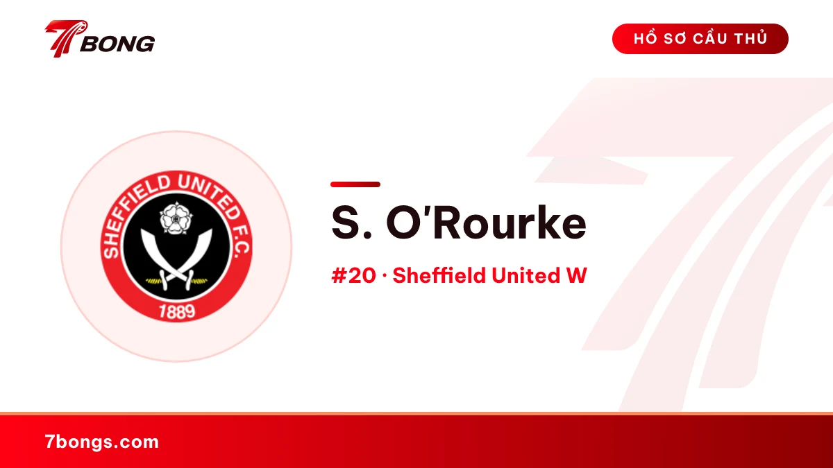 S. O'Rourke — Sheffield United W
