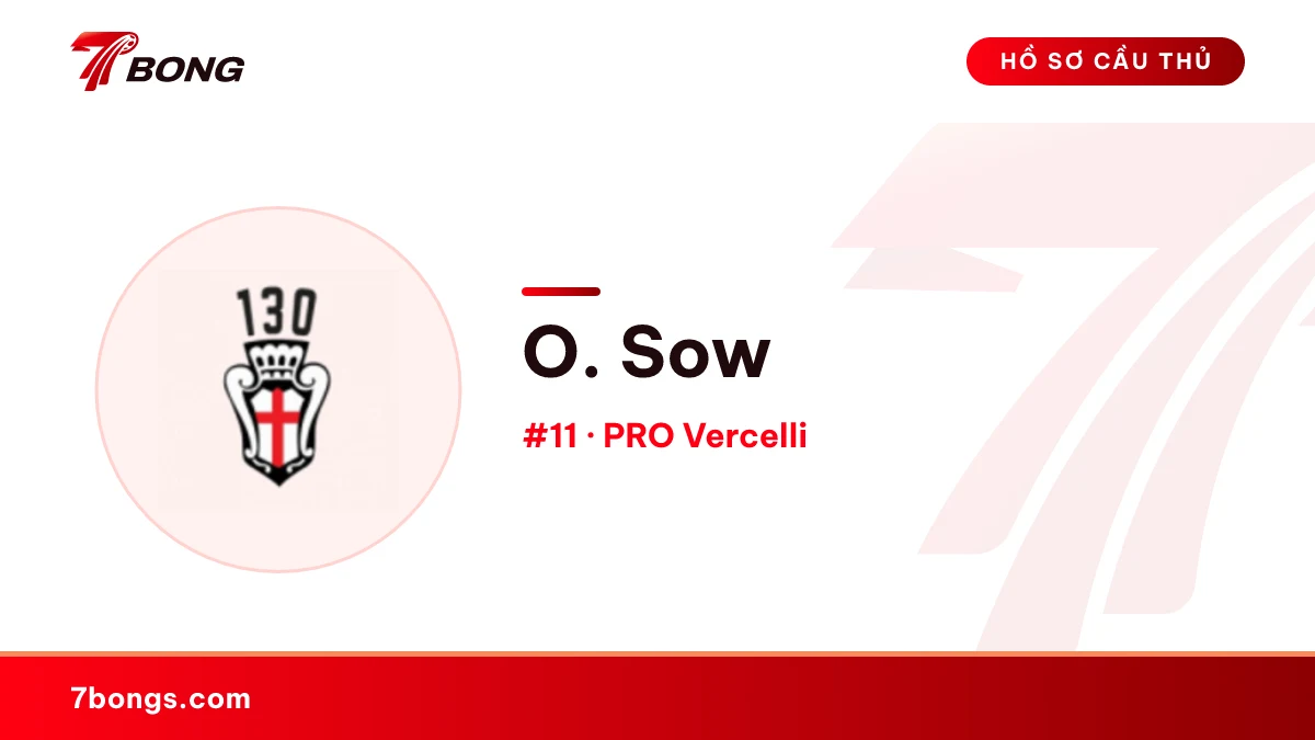 O. Sow — PRO Vercelli