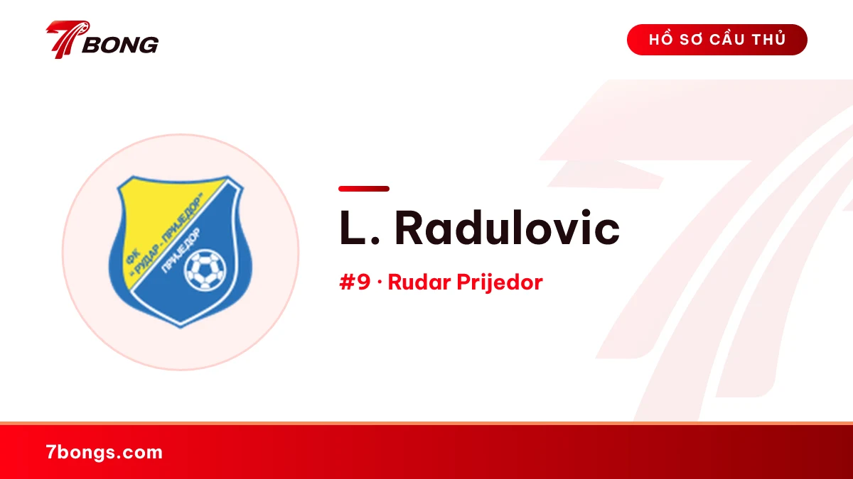 L. Radulovic — Rudar Prijedor