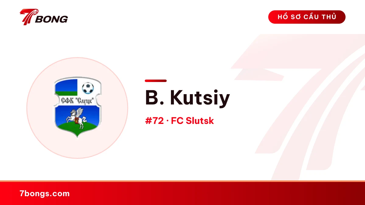 B. Kutsiy — FC Slutsk