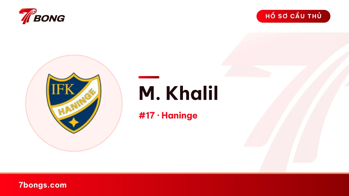 M. Khalil — Haninge