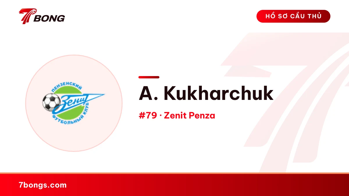 A. Kukharchuk — Zenit Penza