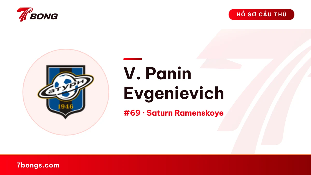 V. Panin Evgenievich — Saturn Ramenskoye