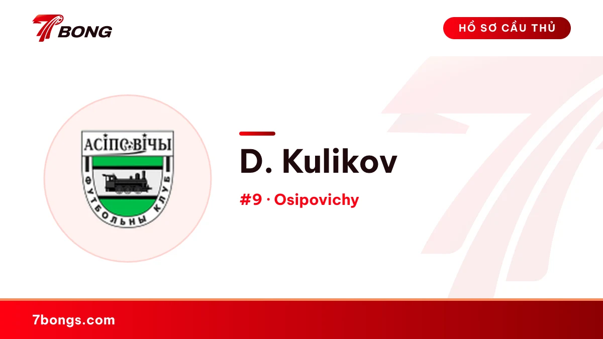 D. Kulikov — Osipovichy