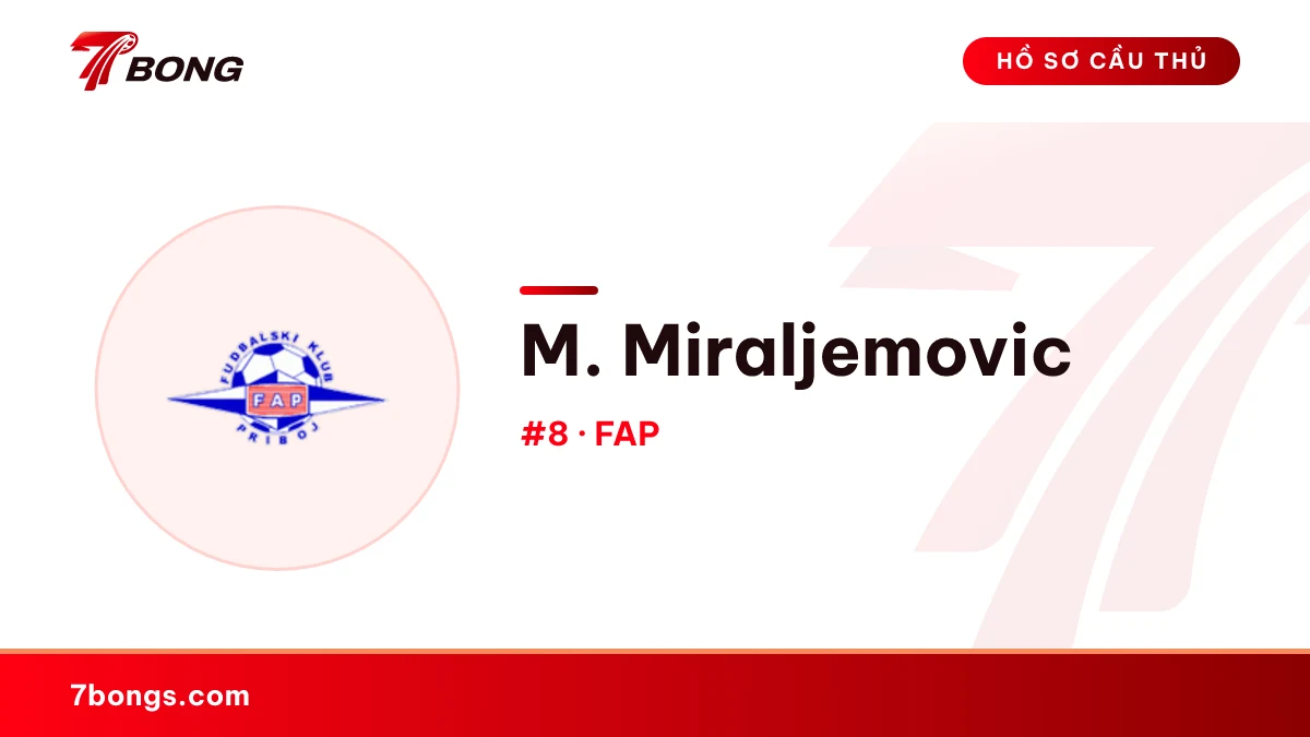M. Miraljemovic — FAP