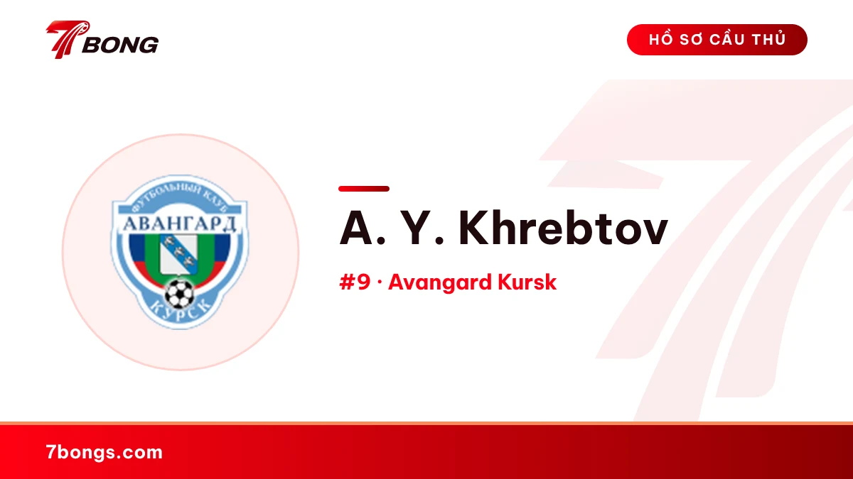 A. Y. Khrebtov — Avangard Kursk