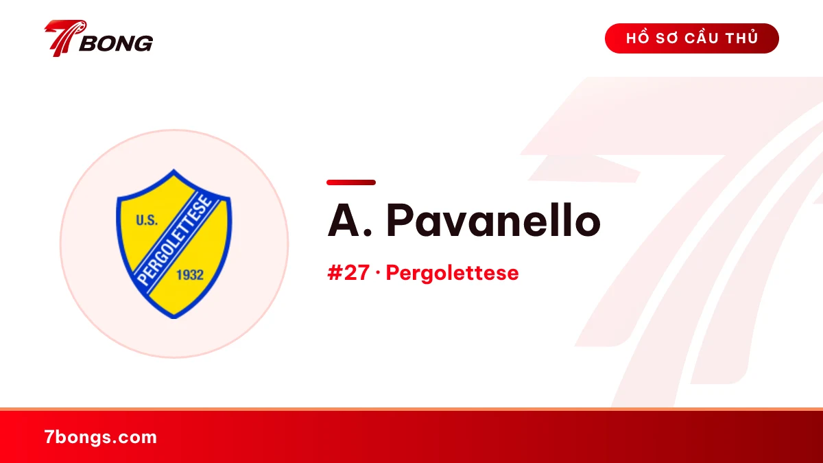 A. Pavanello — Pergolettese