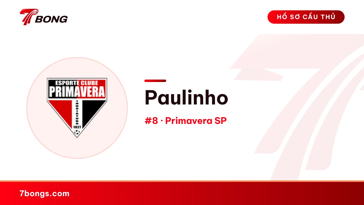 Paulinho — Primavera SP