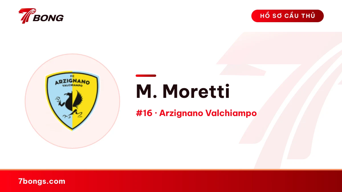 M. Moretti — Arzignano Valchiampo