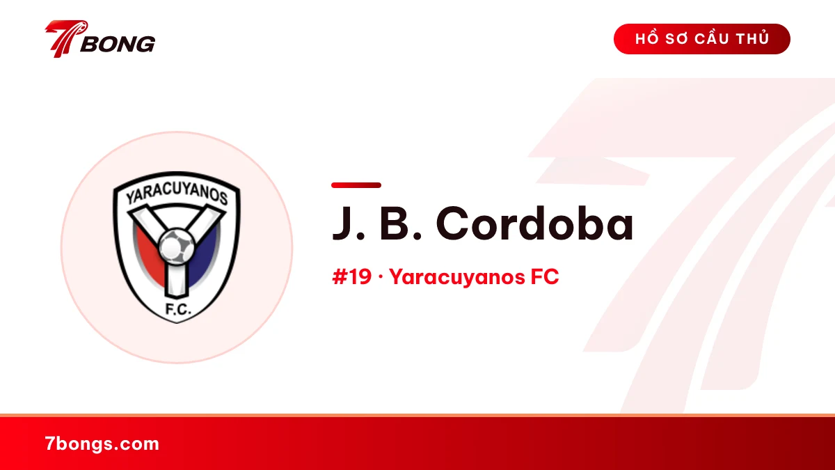 J. B. Cordoba — Yaracuyanos FC