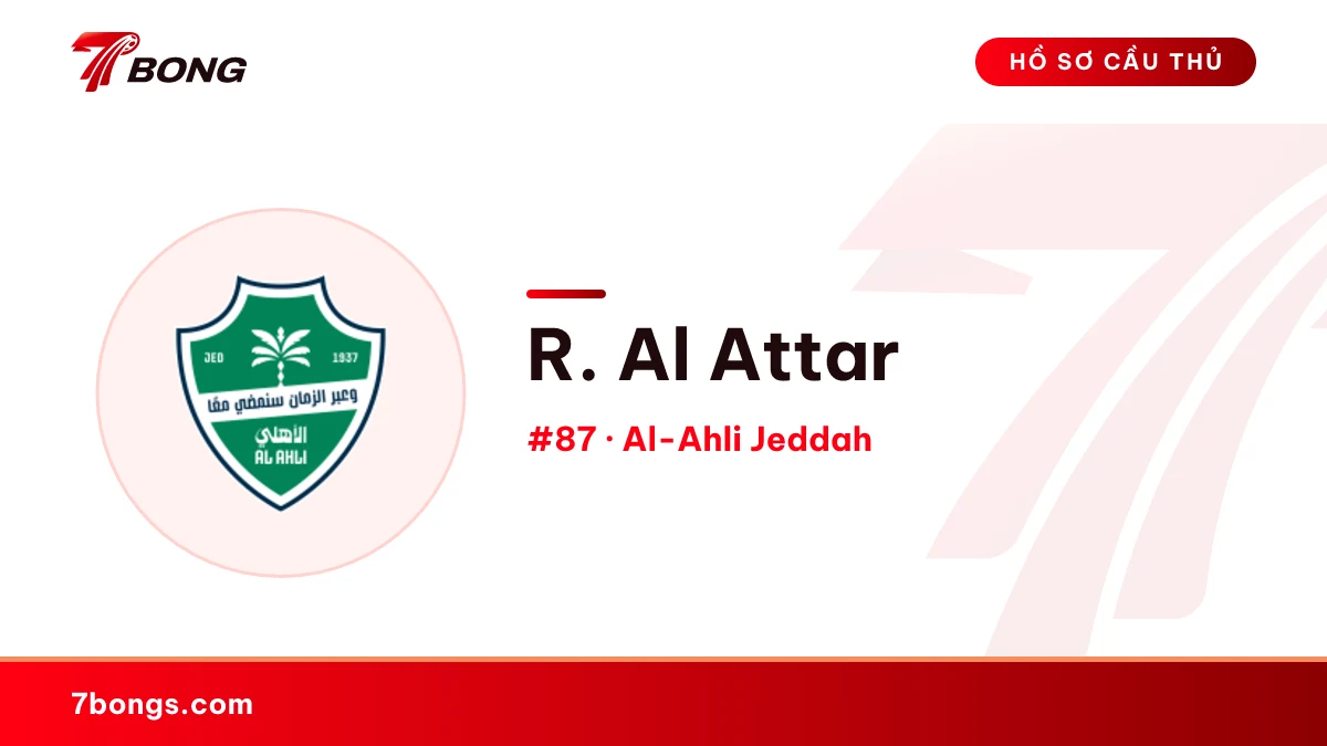R. Al Attar — Al-Ahli Jeddah