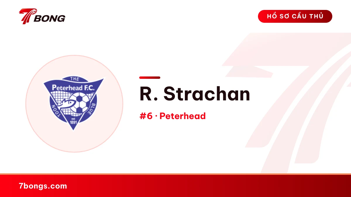 R. Strachan — Peterhead