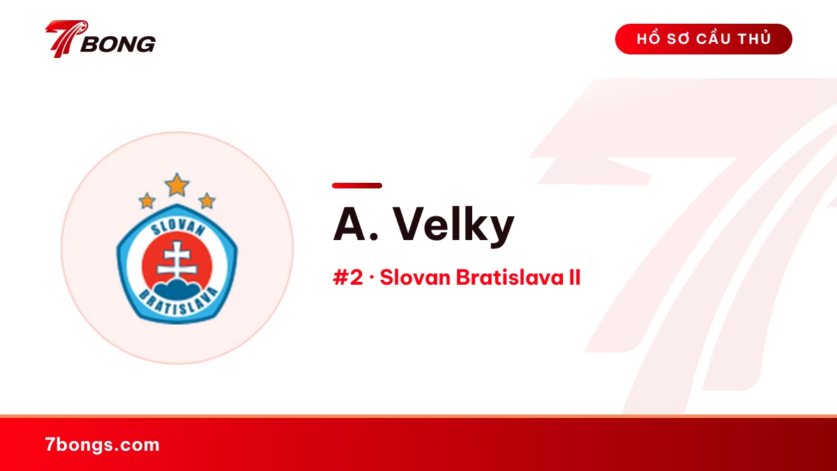 A. Velky — Slovan Bratislava II