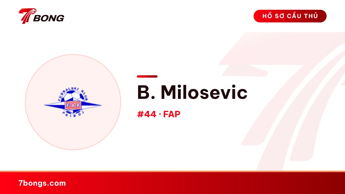B. Milosevic — FAP