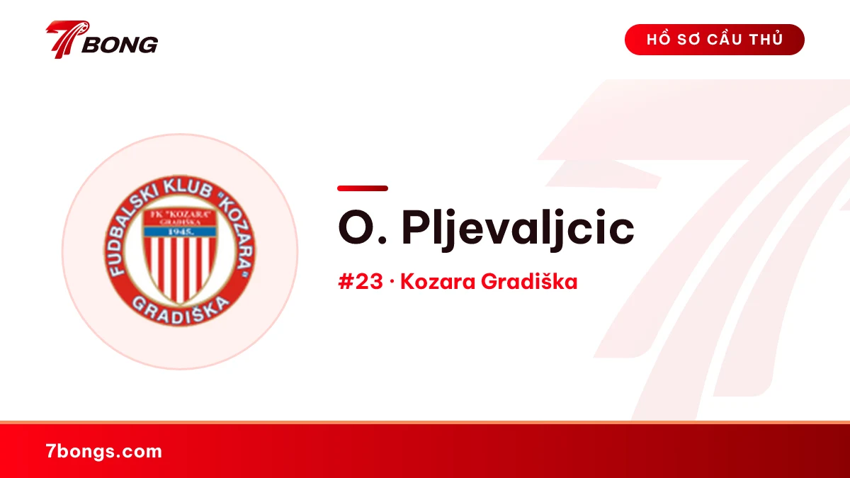 O. Pljevaljcic — Kozara Gradiška