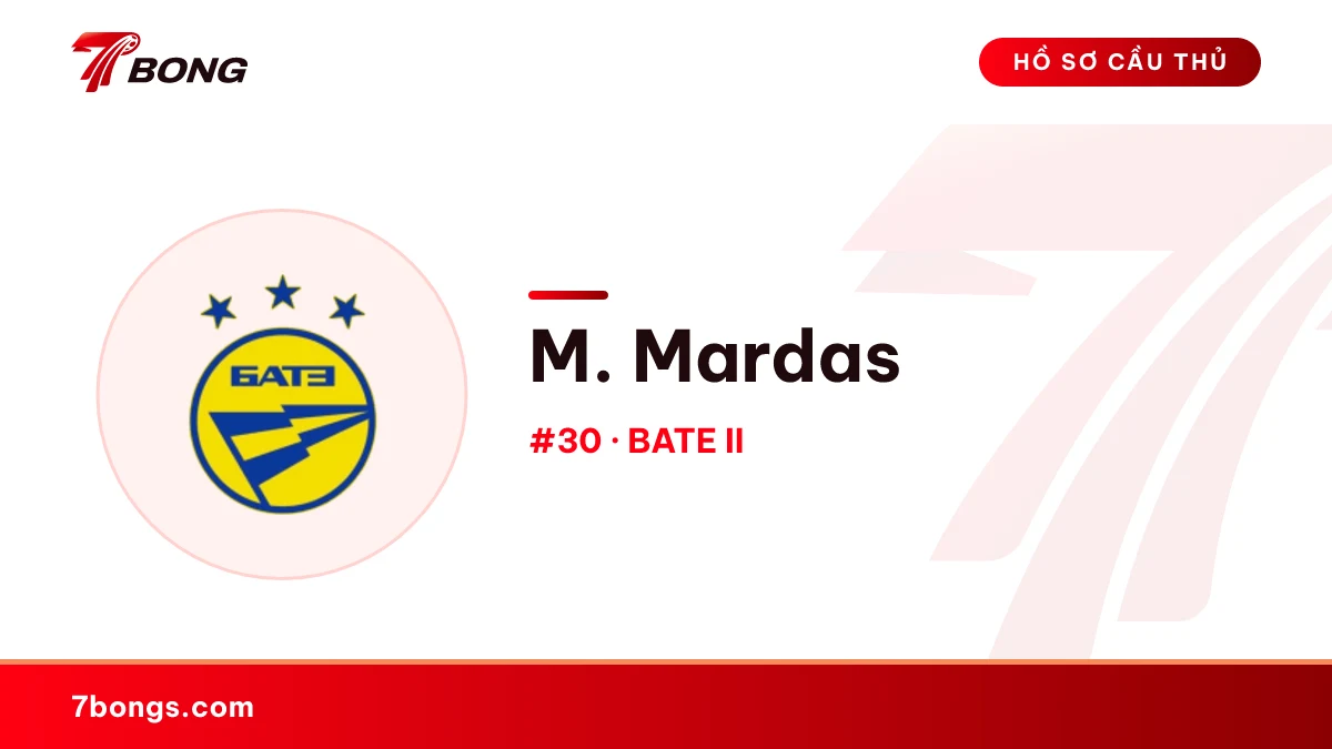 M. Mardas — BATE II