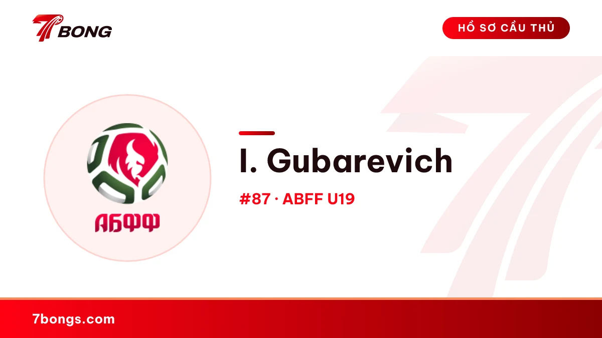 I. Gubarevich — ABFF U19
