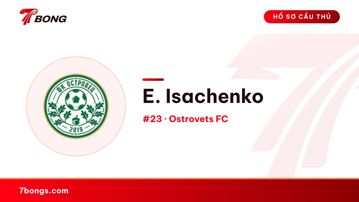 E. Isachenko — Ostrovets FC