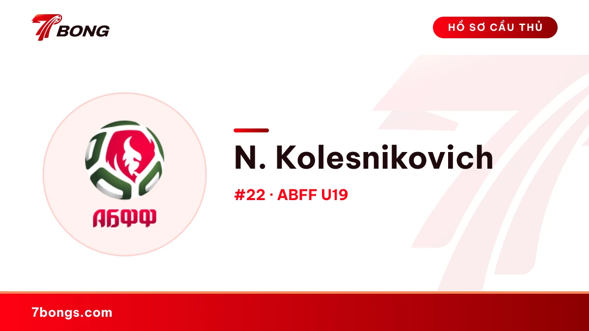 N. Kolesnikovich — ABFF U19